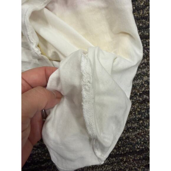 MOTHER Goodie Tee Shirt Au Revoir Womens XS/S (mended) - Picture 5 of 5